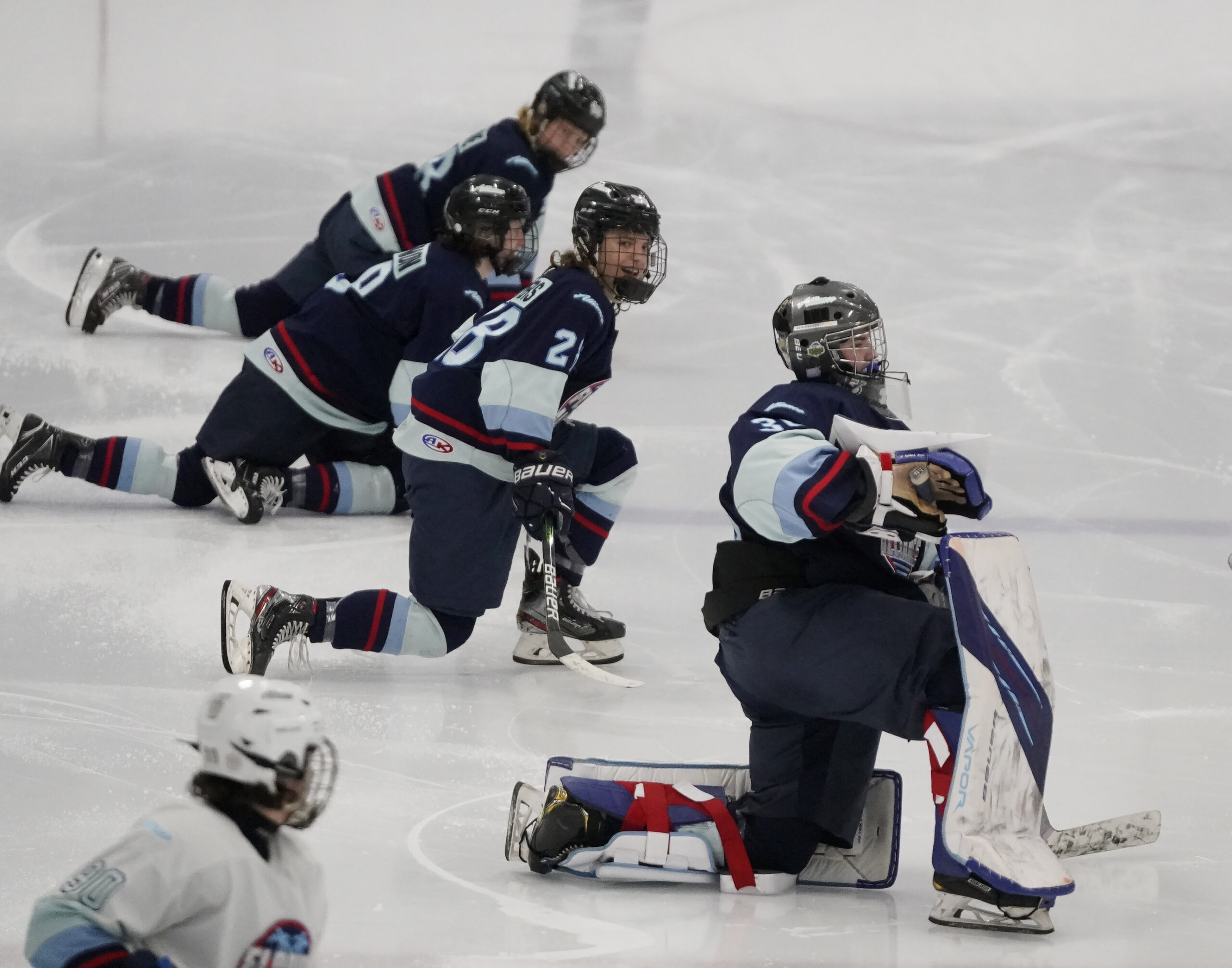 FLA Alliance South vs FLA Alliance North for state title at Palm Beach Ice Works Saturday, Jan. 29, 2022 in West Palm Beach, FL.